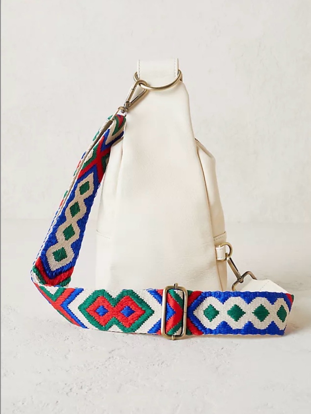 Urban Originals x Anthropologie Liberty Crossbody Bag in Cream - Picture 2 of 10